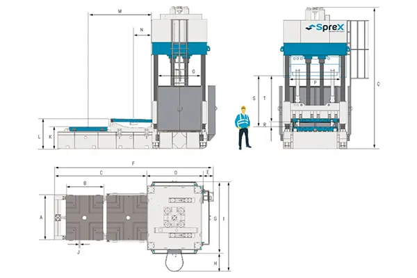 Die Spotting Press, YC High Precision Series